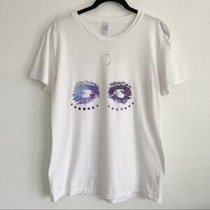 Lady Moon & The Eclipse Graphic Tee Size Small